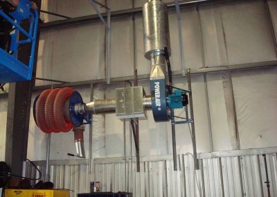 Vehicle Exhaust Extraction Systems - Hose Reels - Texas Electronics