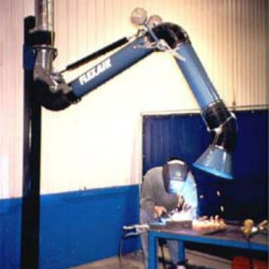Source capture arm