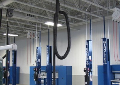Vehicle Exhaust Extraction Systems - Spring Recoil Balancers - Texas Electronics